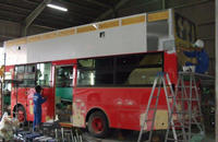 オープンバスへ改装