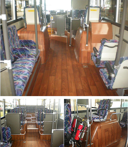 室内床貼替え完成